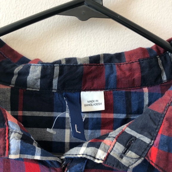 Checkered Button Down - Picture 2 of 2